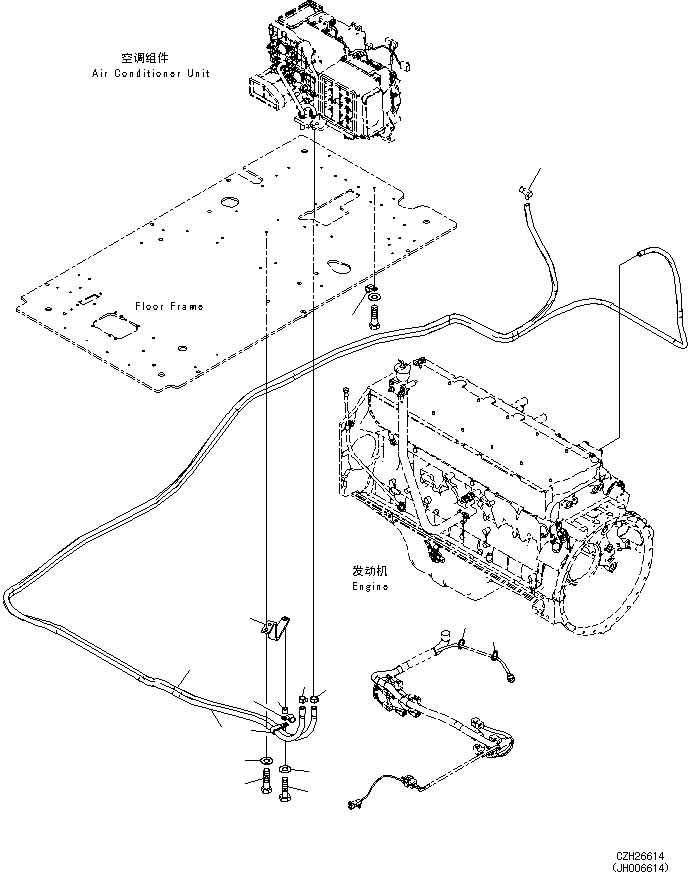 Кронштейн 21M-979-3140 KOMATSU