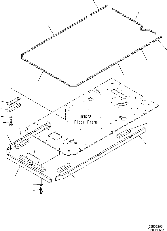 Уплотнение 2A5-53-12131 KOMATSU