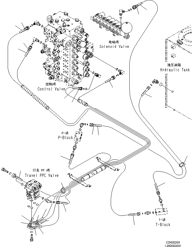 Шланг 207-62-42980 KOMATSU