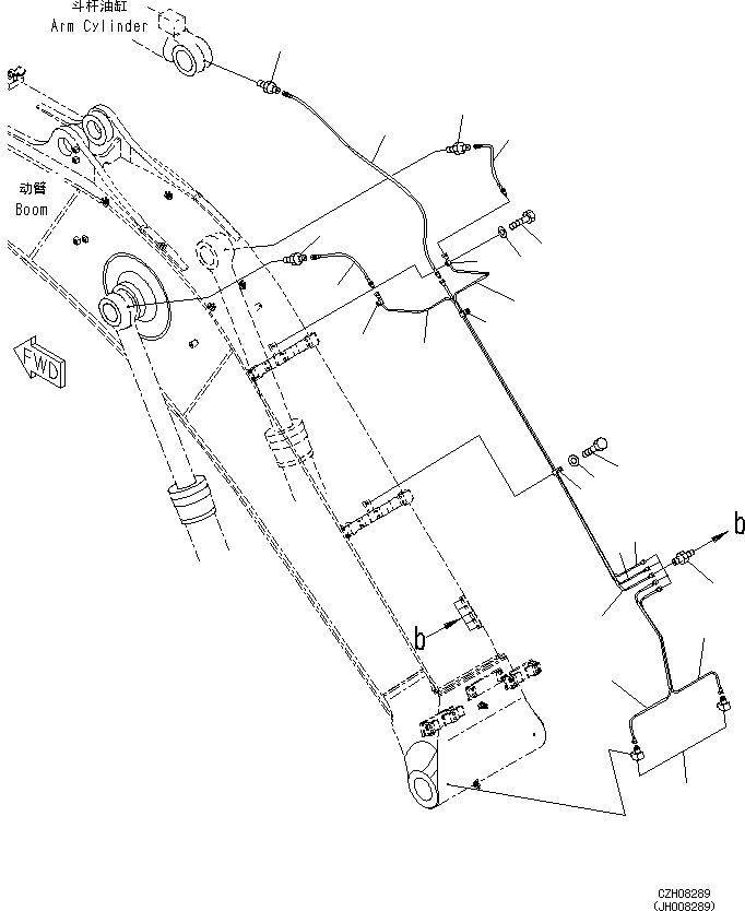 Шланг 207-70-77820 KOMATSU