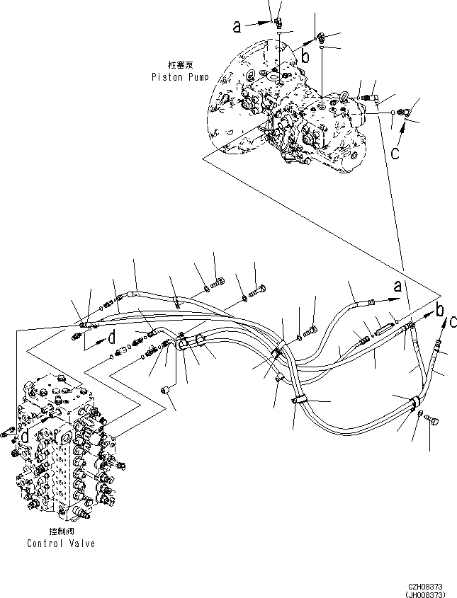 Шланг 207-62-42571 KOMATSU