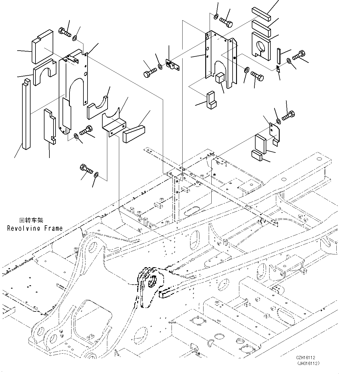 Крышка 208-54-72980 KOMATSU