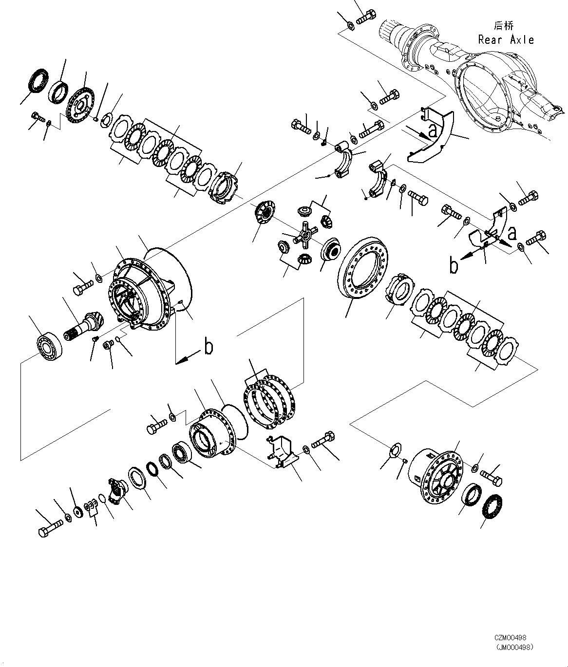 Дифференциал в сборе 425-23-31062 KOMATSU