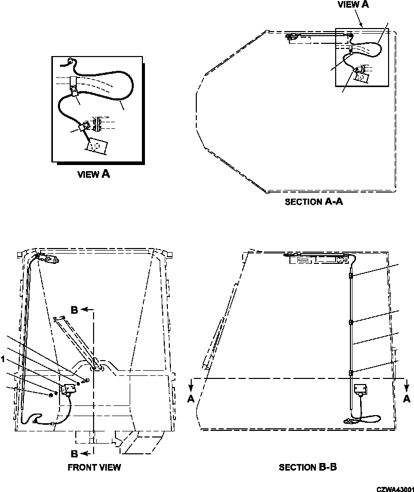 Жгут проводов 419-06-A3110 KOMATSU