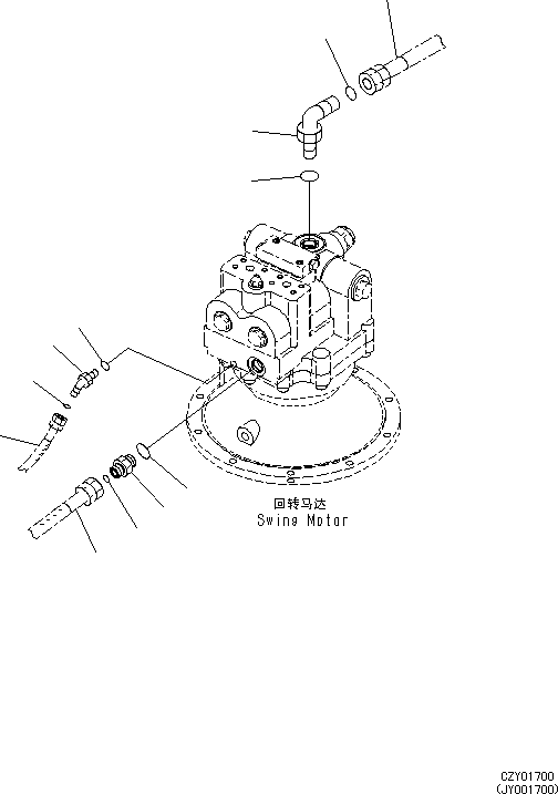 Шланг (02774-00325) KOMATSU