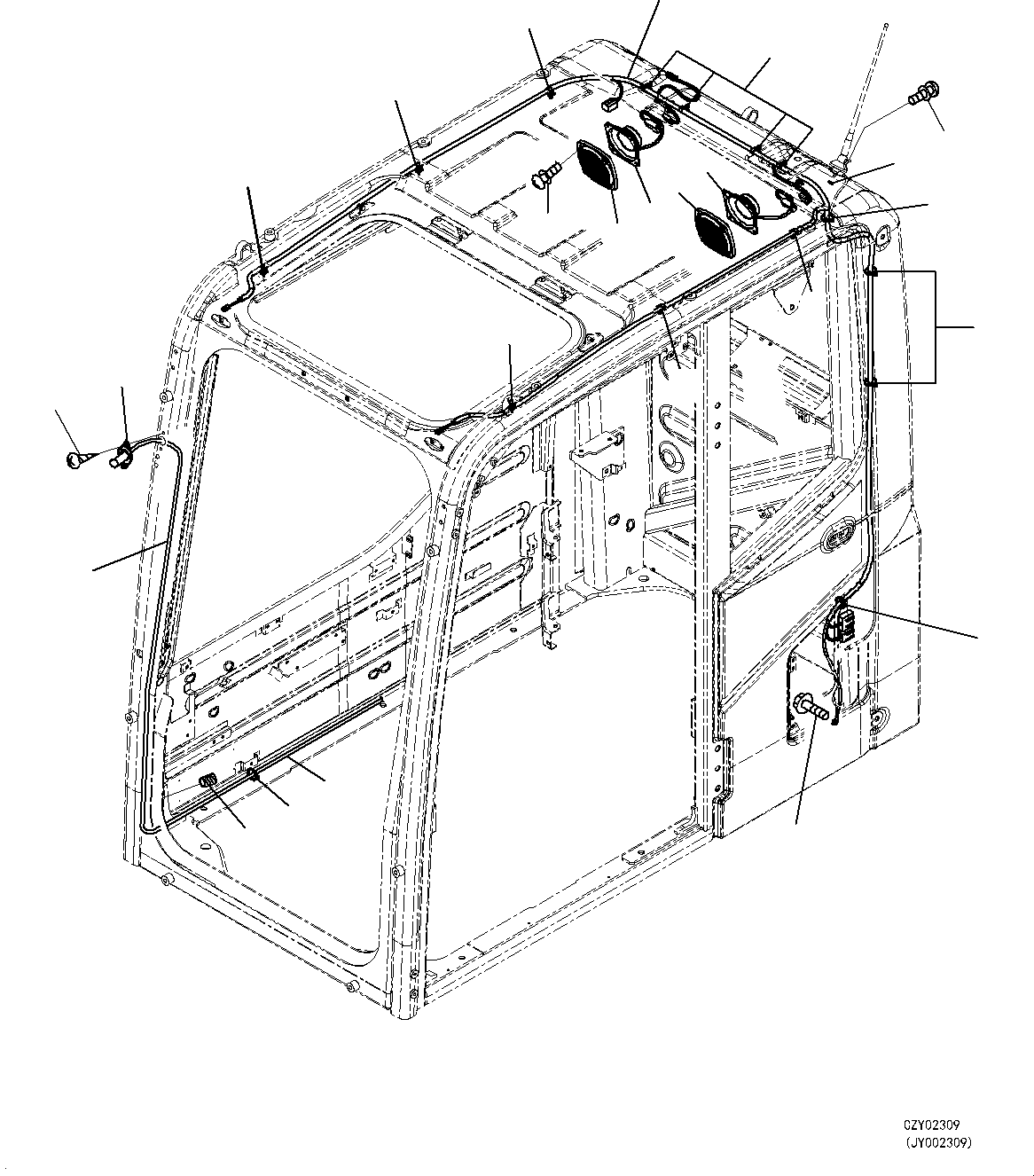 Жгут проводов 209-06-41730 KOMATSU