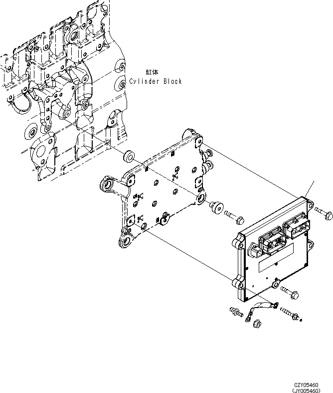 CONTROLLER ASSEMBLY 600-468-2300 KOMATSU