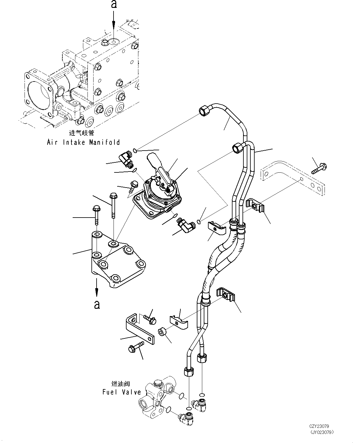 Шланг 6251-71-5871 KOMATSU