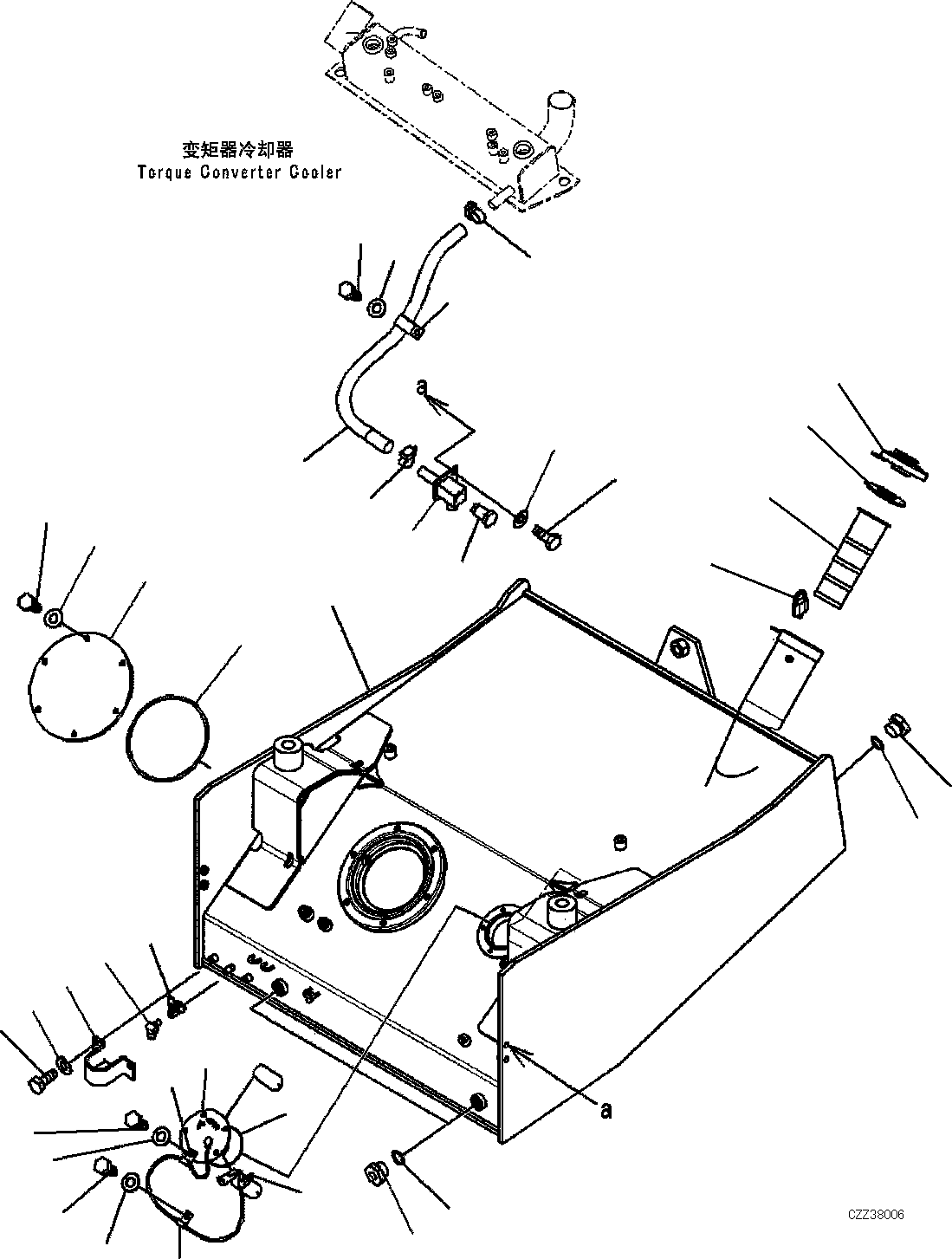 Колпачок 423-04-D1360 KOMATSU