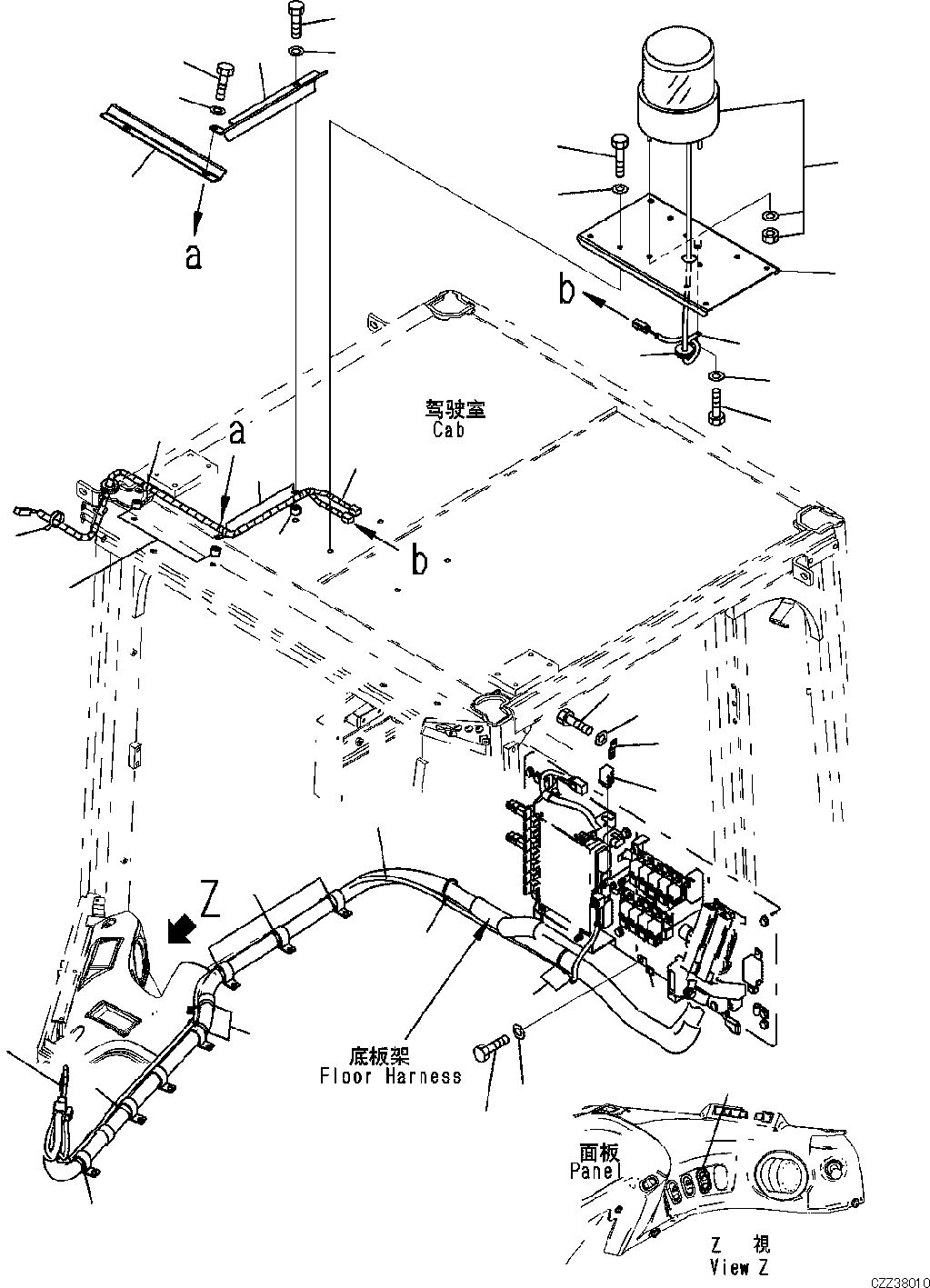 Жгут проводов 423-06-46420 KOMATSU