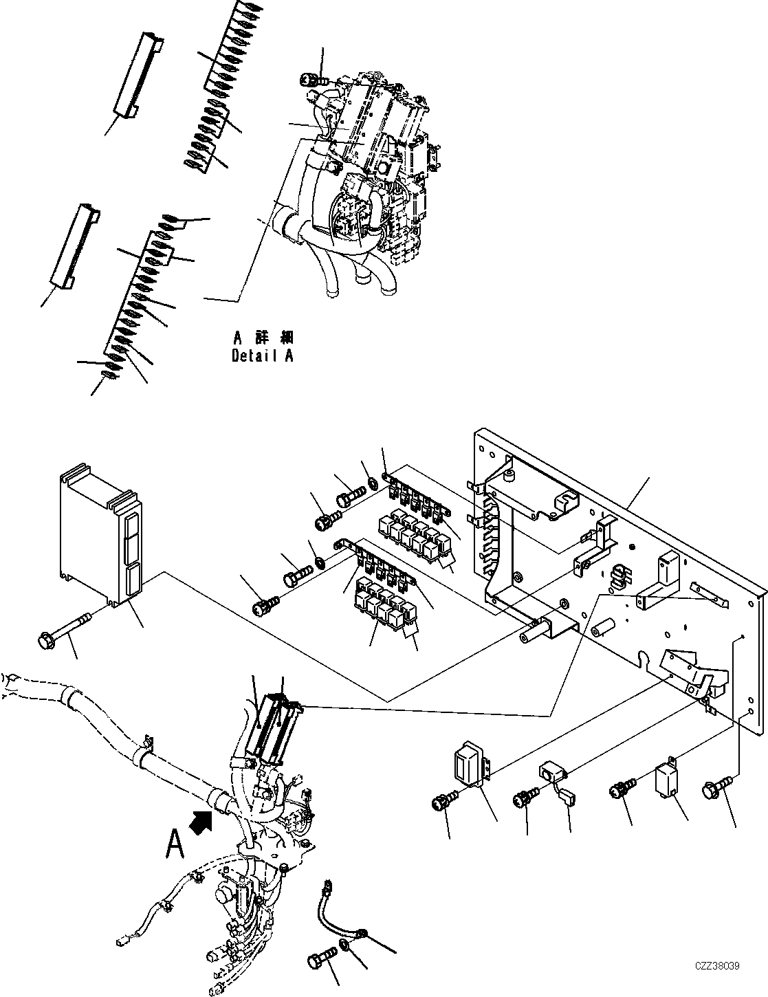Контроллер 7823-36-5000 KOMATSU