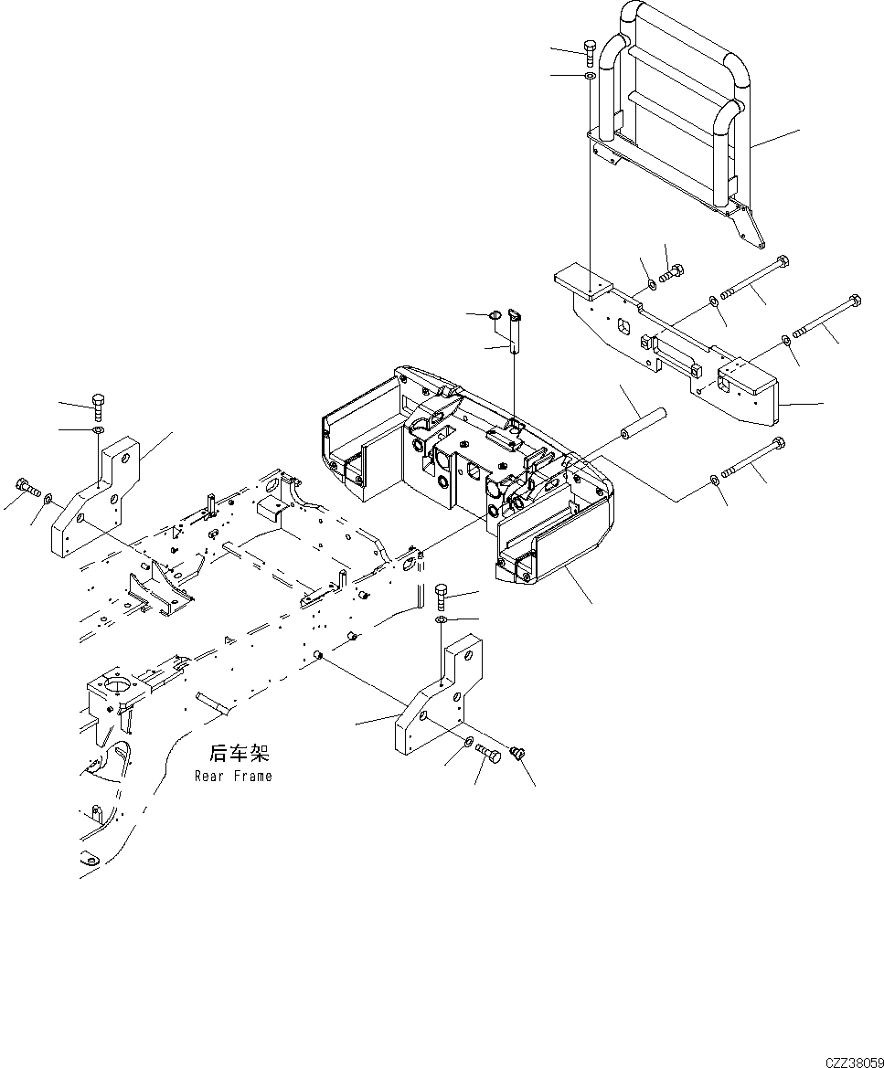 Груз 423-974-D130 KOMATSU