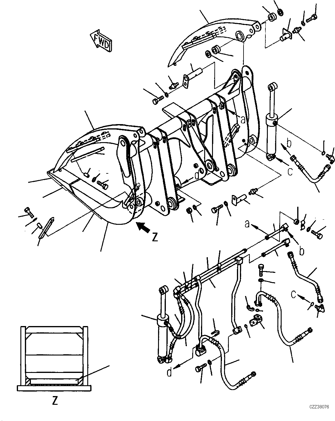 Пластина 423-FK-D4550 KOMATSU