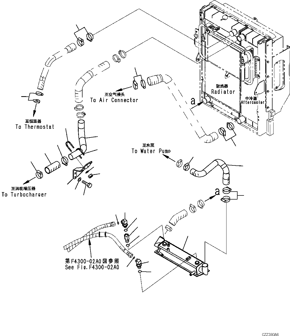 COOLER TC OIL 423-03-D1611 KOMATSU