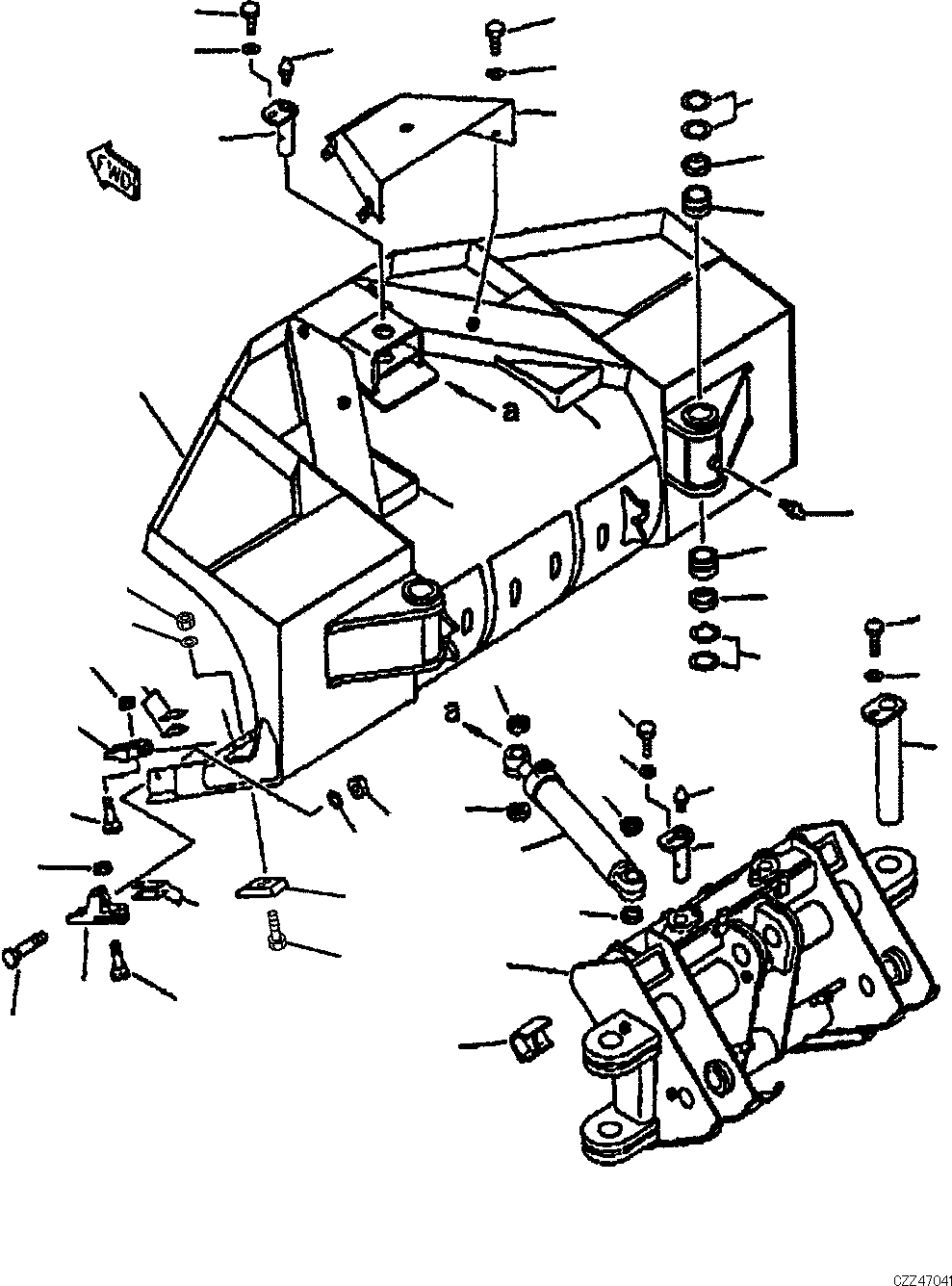 SERVICE KIT,DUMP CYLINDER 707-99-43500 KOMATSU