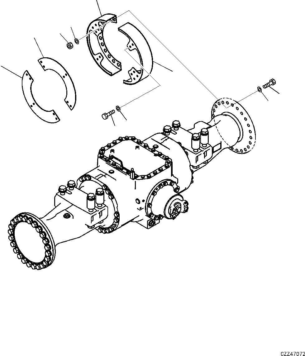 Пластина 421-54-D1520 KOMATSU
