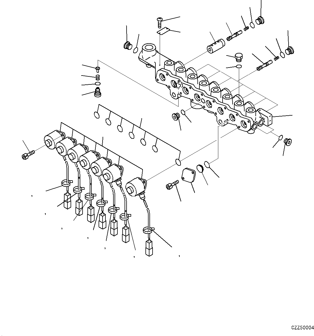Пластина NY07296-10100 KOMATSU