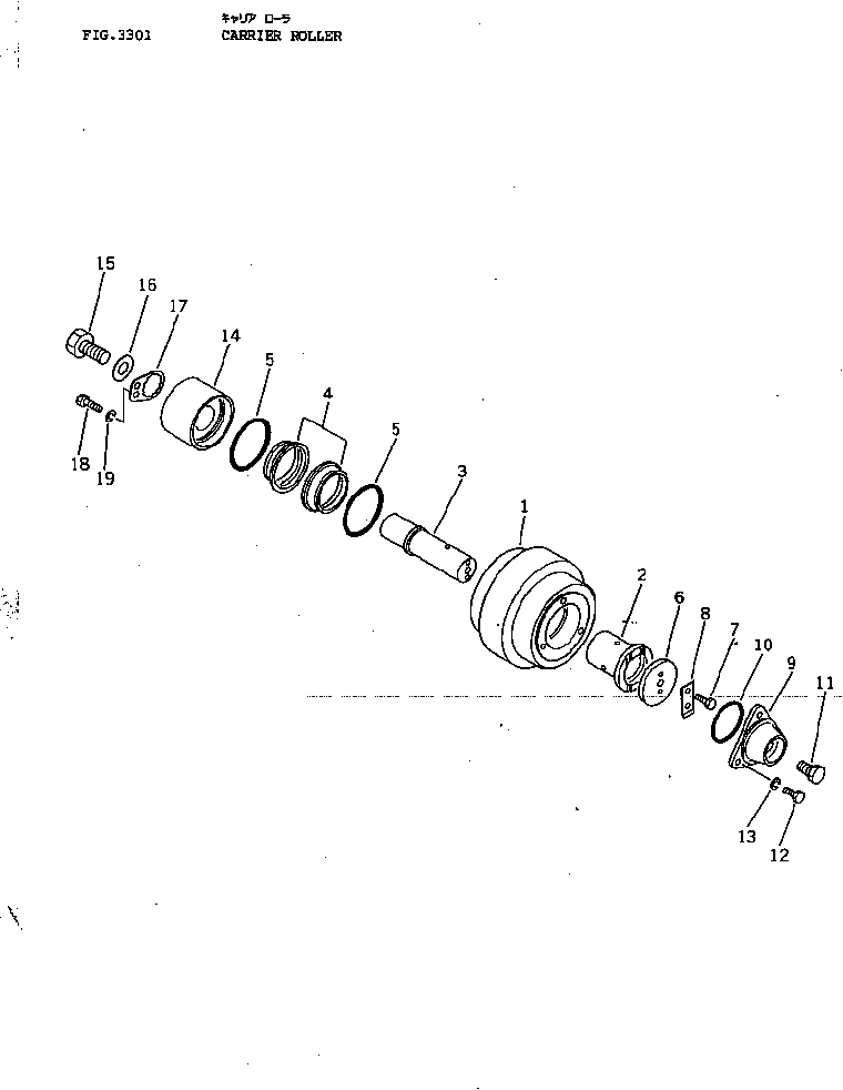 Болт 01010-52045 KOMATSU