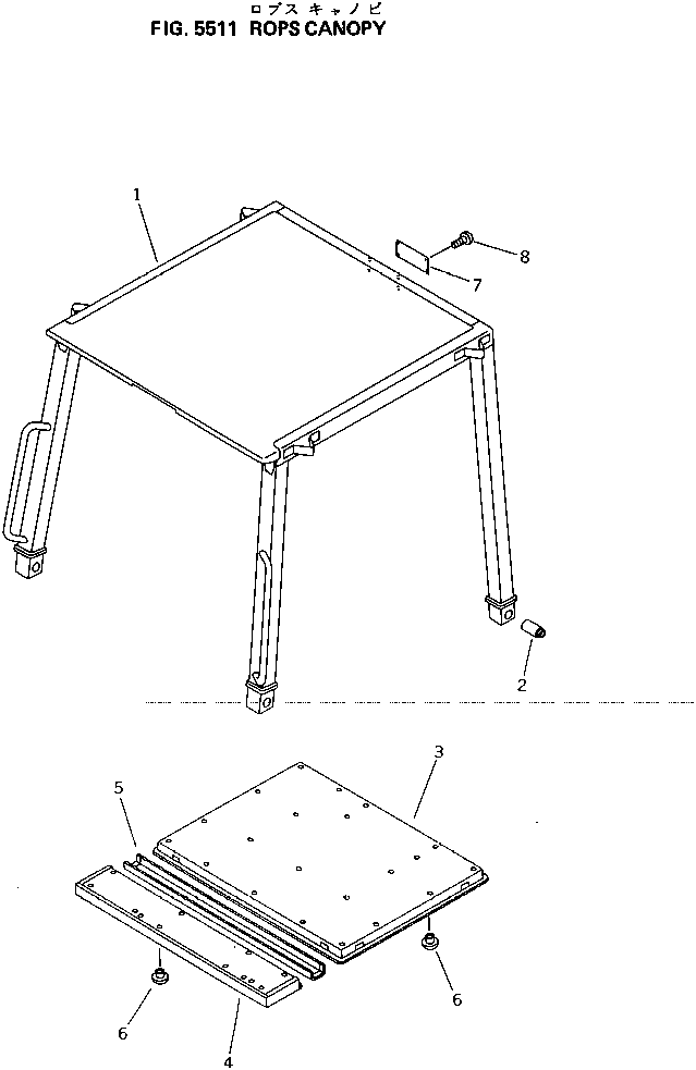 Кнопка 114-X79-1730 KOMATSU