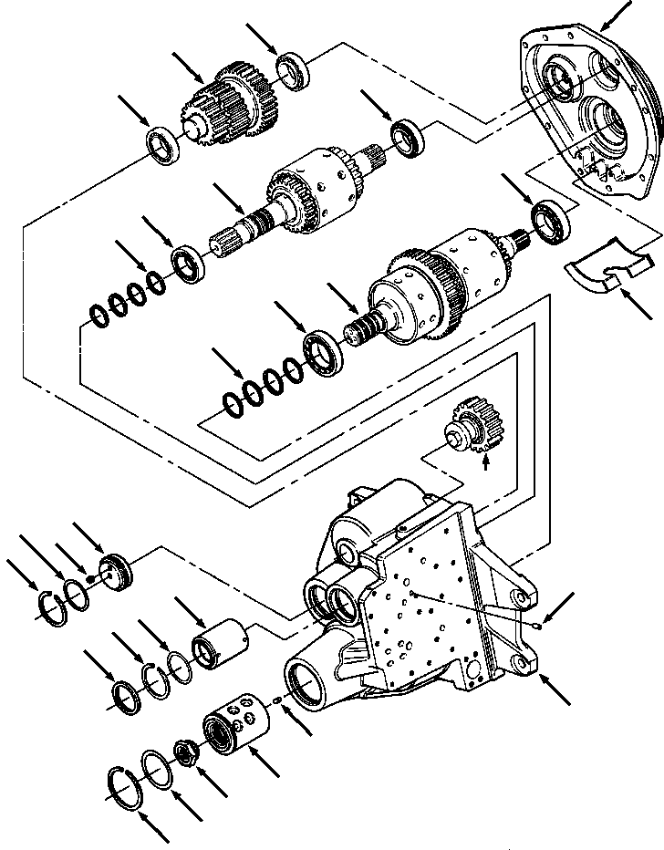 Уплотнительное кольцо 716 841 C2 KOMATSU