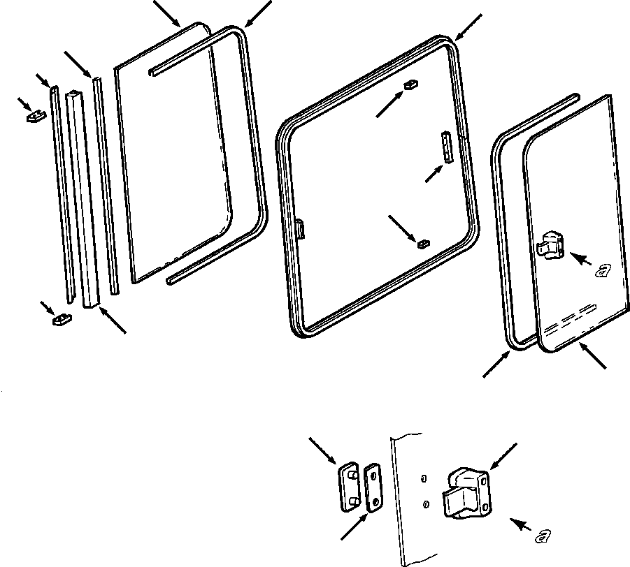 SEAL, FRAME 1304 367 H1 KOMATSU
