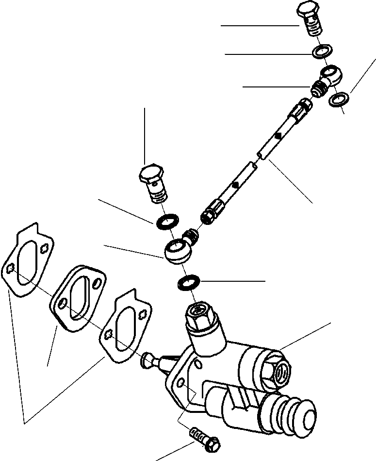 Разъём 124-01-55140 KOMATSU