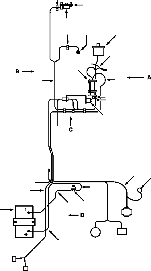 WIRING AND CLIPS (1306 946 H91) KOMATSU