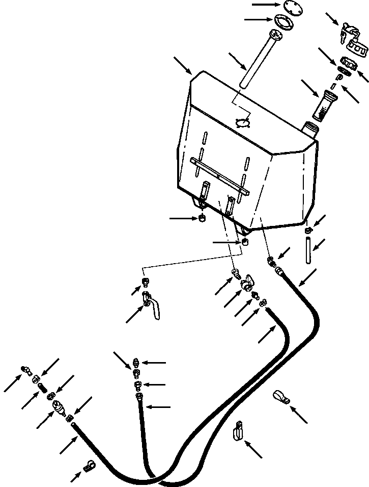 ELBOW, RETURN 1277 935 H1 KOMATSU