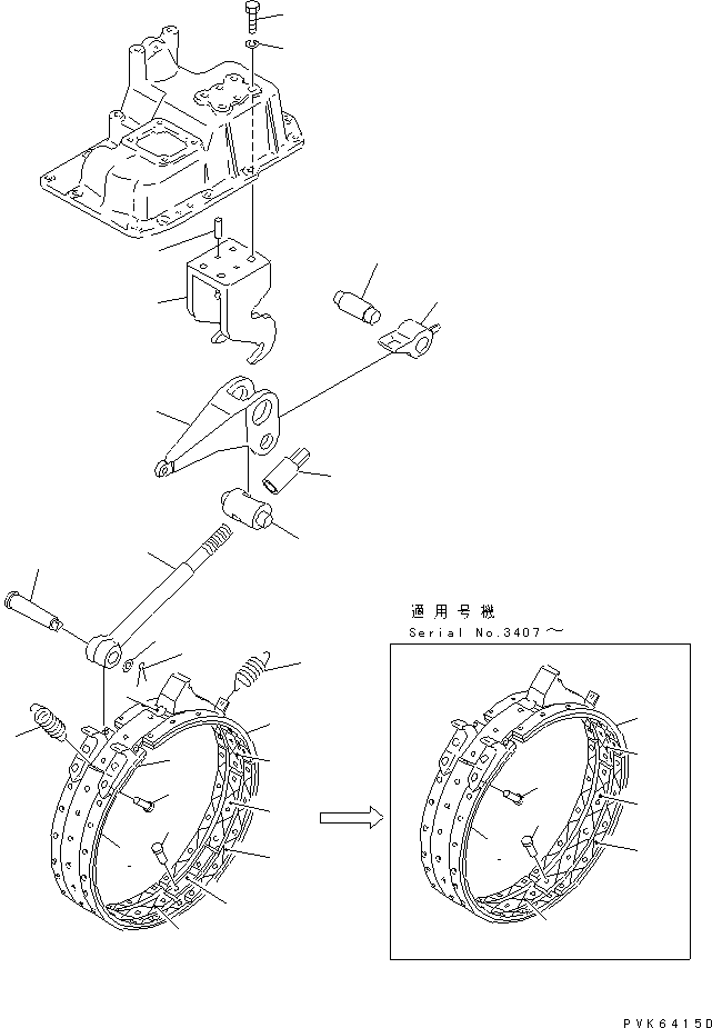 Сервисный комплект 113-33-05014 KOMATSU