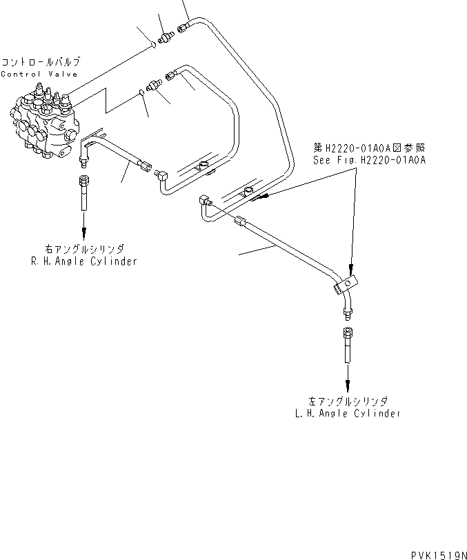 Трубка 114-62-45121 KOMATSU