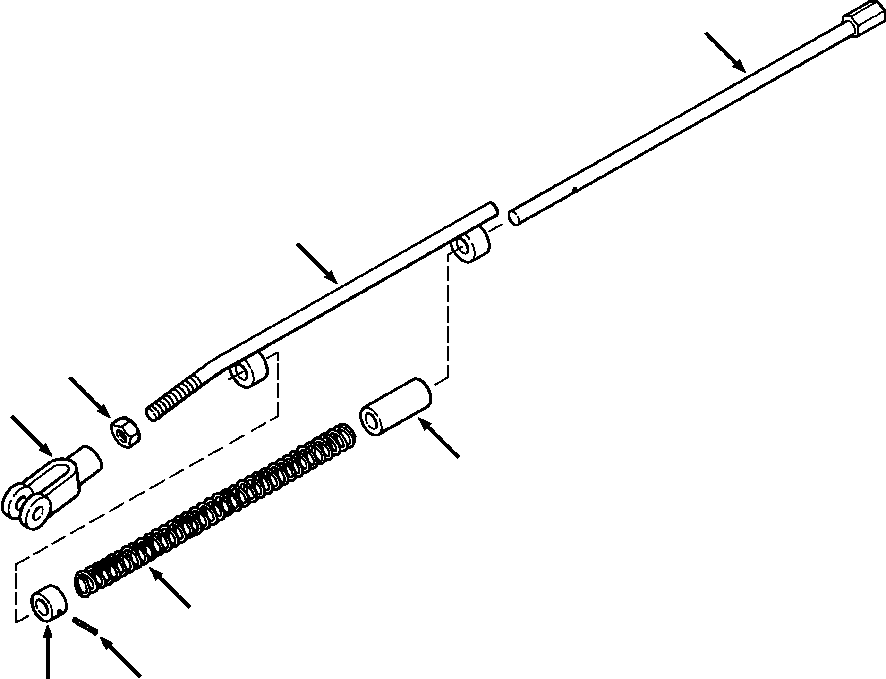SPACER, TUBE 1280 358 H1 KOMATSU