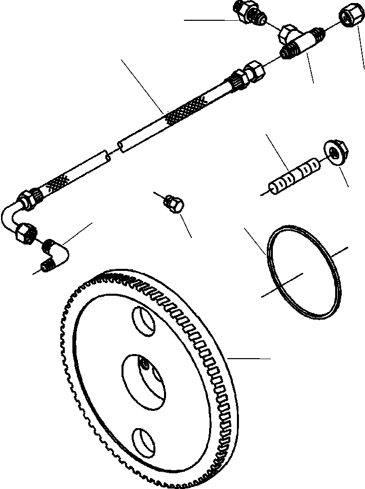 GEAR, FUEL PUMP 6735-71-3170 KOMATSU
