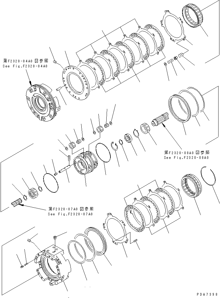 Кольцо 04064-03215 KOMATSU