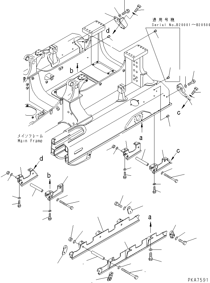 Ограждение 126-30-51110 KOMATSU
