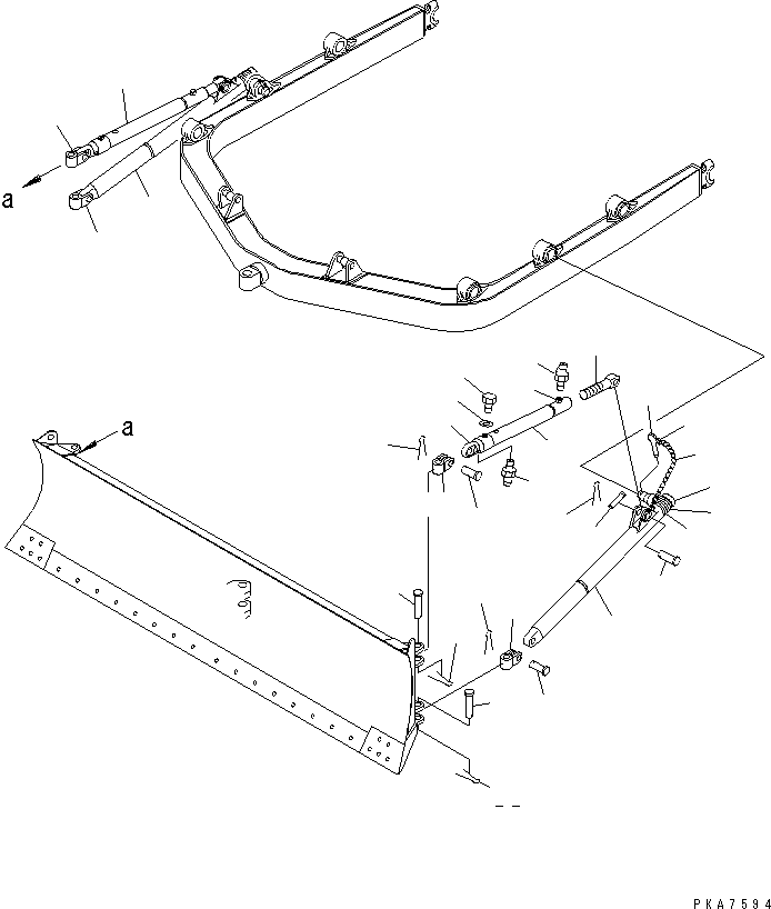 Наконечник 126-70-51340 KOMATSU