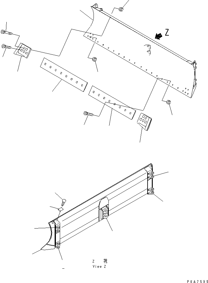 Болт 02091-11205 KOMATSU