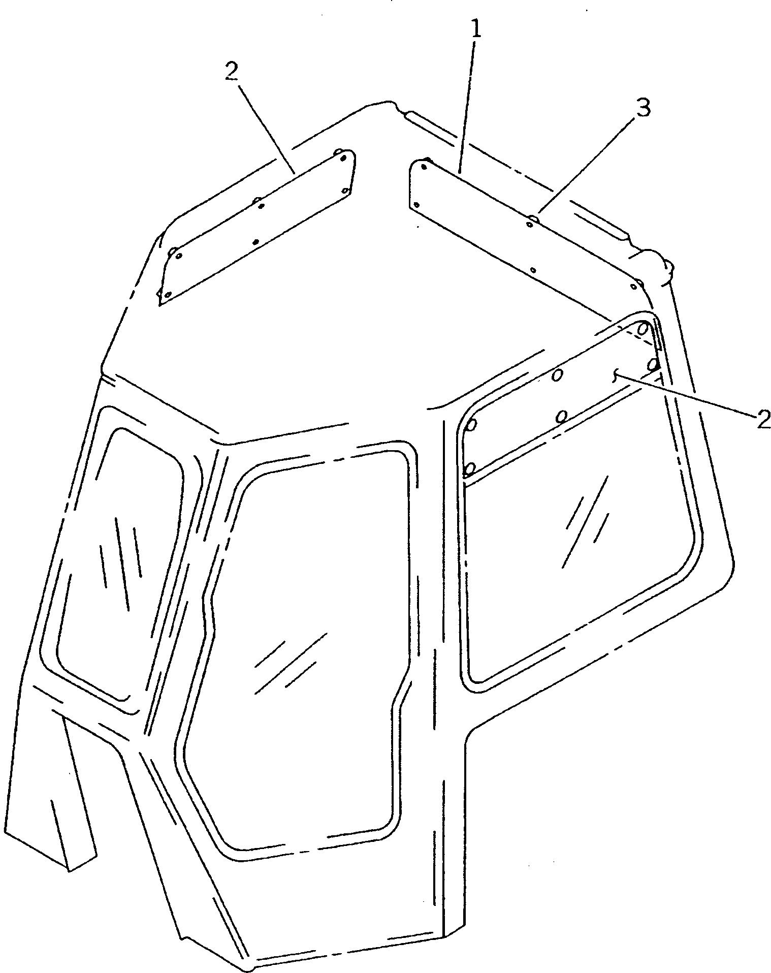 FILM¤ SUNSHADE 14X-911-6281 KOMATSU