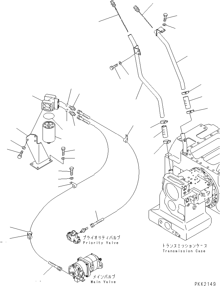 Заполнитель 124-49-61220 KOMATSU