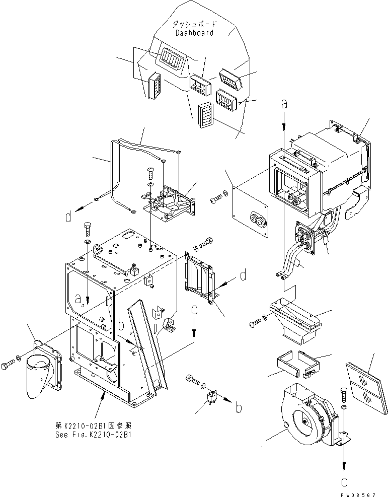 UNIT ASS'Y,(SEE FIG. K2210-11B5) (17A-911-7200) KOMATSU