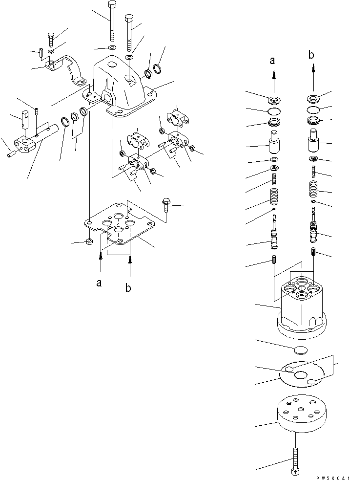 Пилотный клапан 702-16-05013 KOMATSU