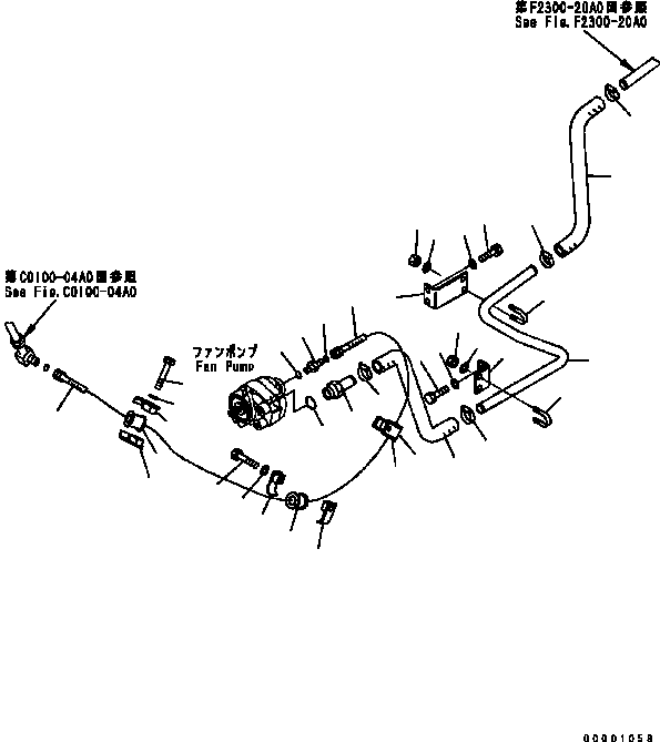 Кронштейн 124-62-61740 KOMATSU