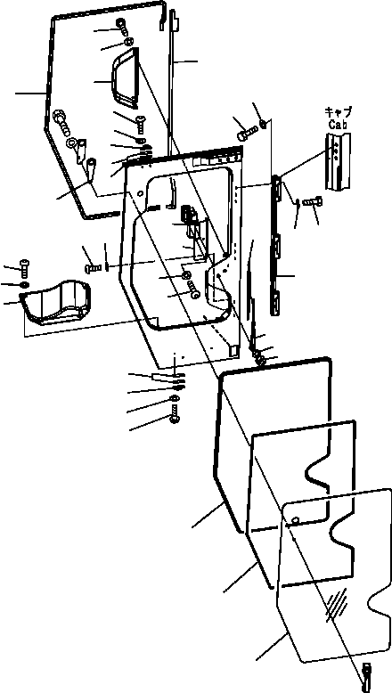 Пластина 17A-Z11-2811 KOMATSU
