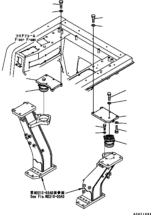 Пластина 124-54-63440 KOMATSU