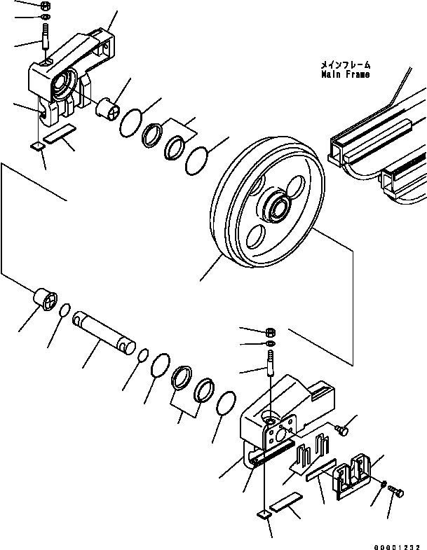 Кольцо 175-30-36273 KOMATSU