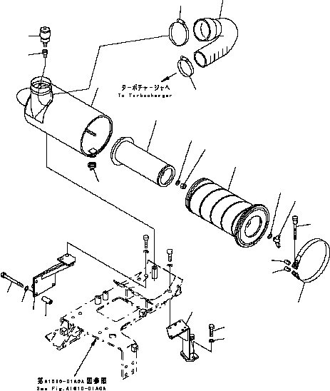 ELEMENT{OUTER} (\6\600-181-6830) KOMATSU