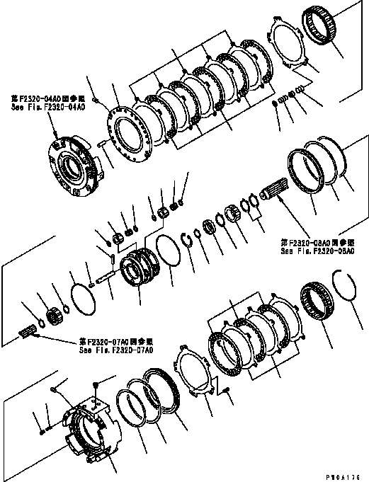 HOUSING{3RD AND FORWARD} (\6\124-15-51160) KOMATSU