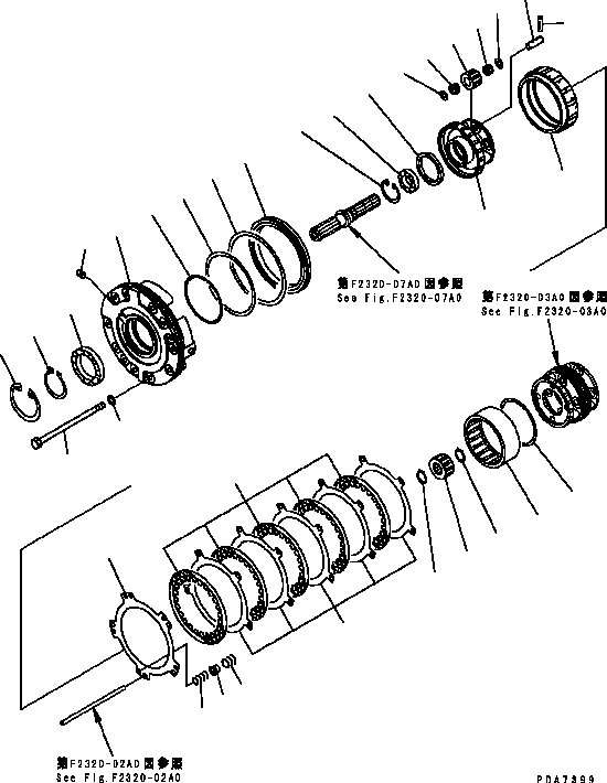 HOUSING{REVERSE} (\6\124-15-51181) KOMATSU