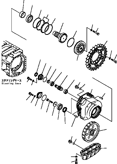 Уплотнительное кольцо круглого сечения (\6\502-33-91110) KOMATSU