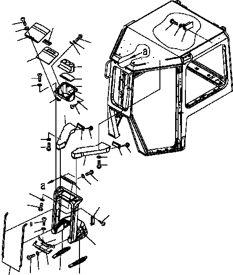Лист 17A-Z11-3780 KOMATSU