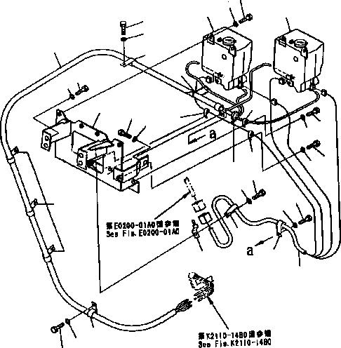 Кронштейн 124-Z11-1740 KOMATSU